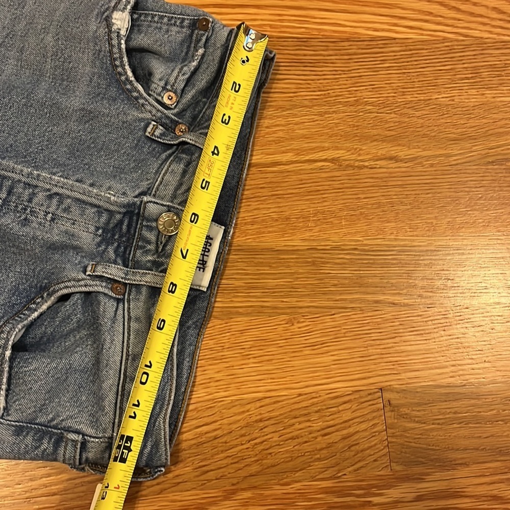 NWT Agolde Riley High Rise Jeans Size 25 - Picture 8 of 15